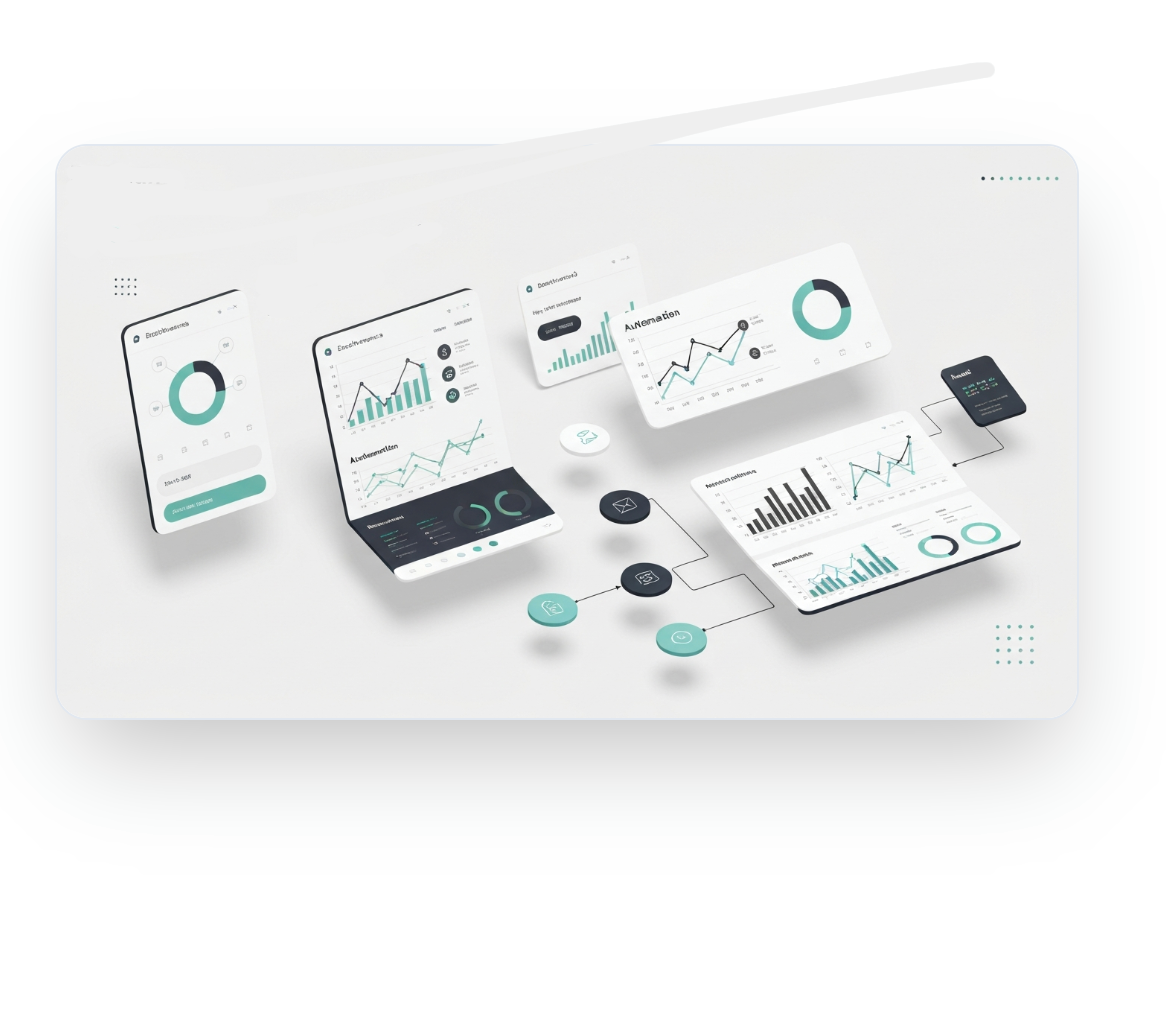 HighLevel dashboards and automation workflow